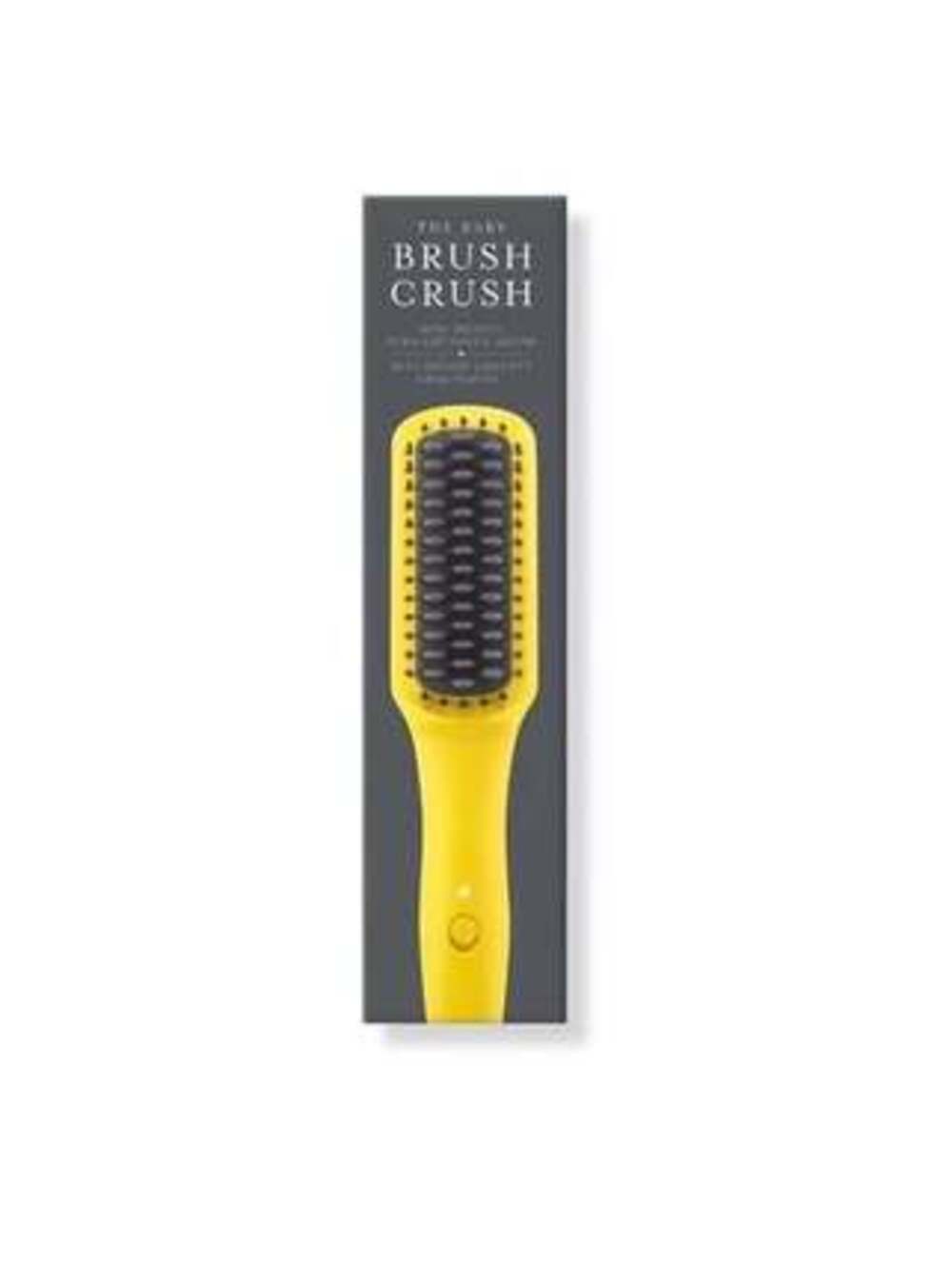Drybar The Baby Brush Crush Mini Heated Straightening Brush, Corded Electric